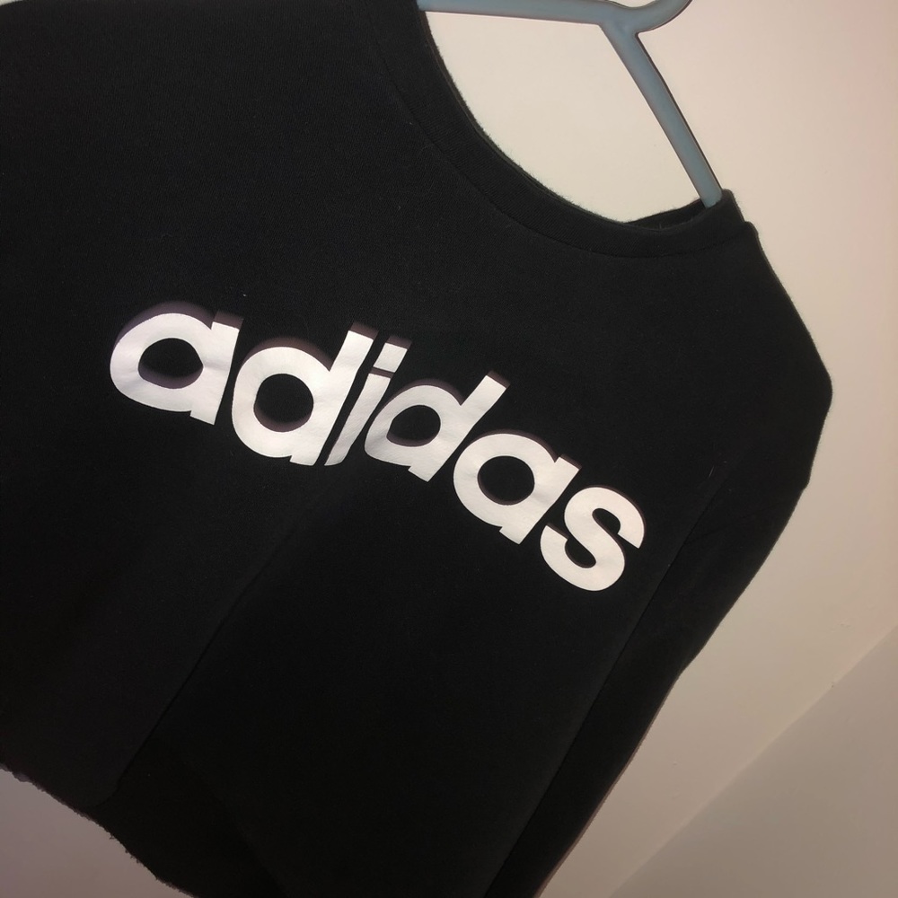 Adidas cropped sweatshirt